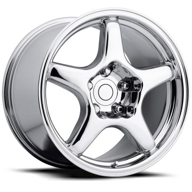 Factory Reproductions C4 Corvette Wheels 17X9.5 5X4.75 +54 HB 70.3