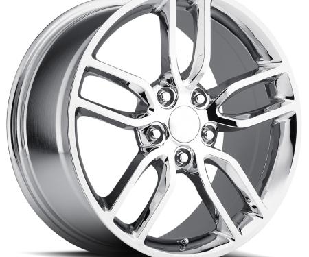 Factory Reproductions C7 Corvette Wheels 19X8.5 5X4.75 +56 HB 70.3 2015 Corvette Style 26 Z51 Chrome With Cap FR Series 26 26985563401