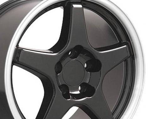 17" Fits Chevrolet - Corvette ZR1 Wheel - Black 17x9.5