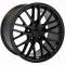 19" Fits Chevrolet - C6 ZR1 Wheel Replica - Satin Black 19x10