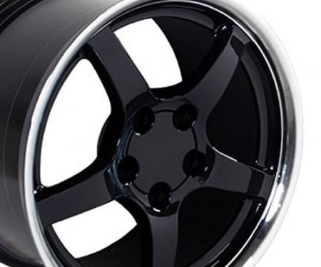 18" Fits Chevrolet - Corvette C5 Wheel - Black 18x9.5