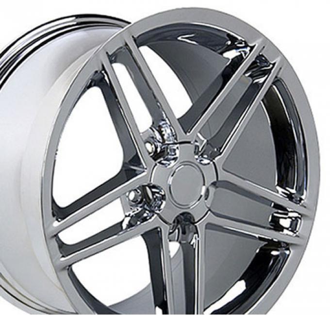Chrome Rims Fit Chevrolet Corvette C6 Z06 Style 18x10 5