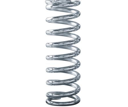 QA1 Spring Chrome Silicon 2-1/2 Id 10-200 Lbs Chrome Plated 10CS200