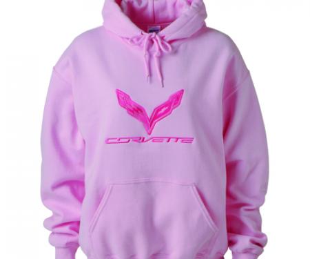 Ladies C7 Corvette Hooded Sweatshirt