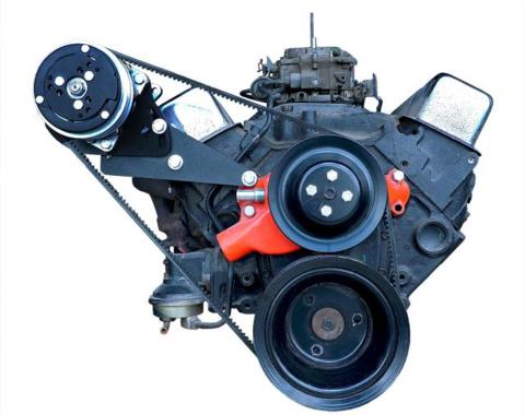 Vintage Air 1977-82 Corvette Head Mounted Compressor Bracket Kit 146200