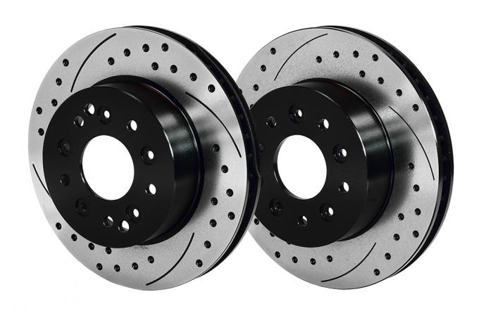 Wilwood Brakes 1965-1982 Chevrolet Corvette Promatrix Front and Rear Replacement Rotor Kit 140-11727-D