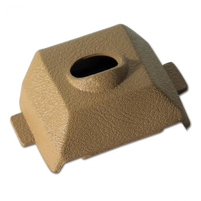 CA 1976 Chevrolet Corvette Inside Mirror Bracket Cover Buckskin 26836