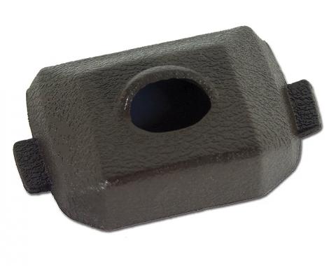 CA 1976 Chevrolet Corvette Inside Mirror Bracket Cover Dark Brown 26837