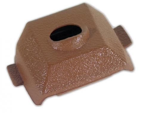 CA 1973 Chevrolet Corvette Inside Mirror Bracket Cover Dark Saddle 26826