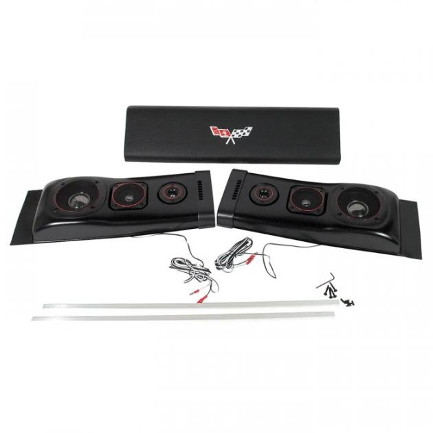 Custom Autosound Challenger Speakers | Corvette Depot
