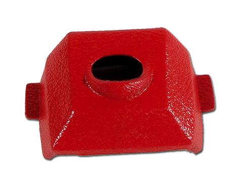 CA 1968-1972 Chevrolet Corvette Inside Mirror Bracket Cover Red 26679