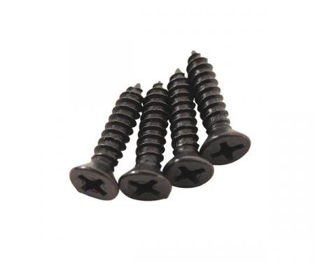 Corvette Forward Console Screws, 4 Piece, 1968-1976