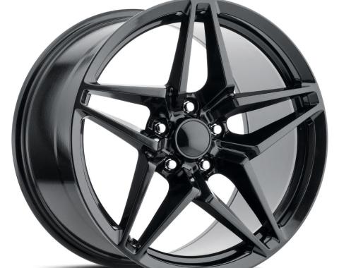 Factory Reproductions FR 29 &ndash; C7 ZR1 Corvette Replica Wheels 20x12 5x4.75 +59 HB 70.3 C7 ZR1 Carbon Black with Cap 29012593420