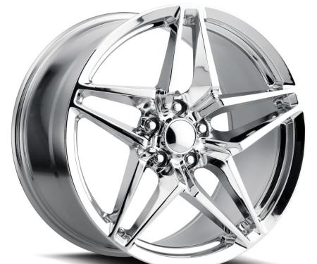 Factory Reproductions FR 29 &ndash; C7 ZR1 Corvette Replica Wheels 19x12 5x4.75 +59 HB 70.3 C7 ZR1 Chrome with Cap 29912593401