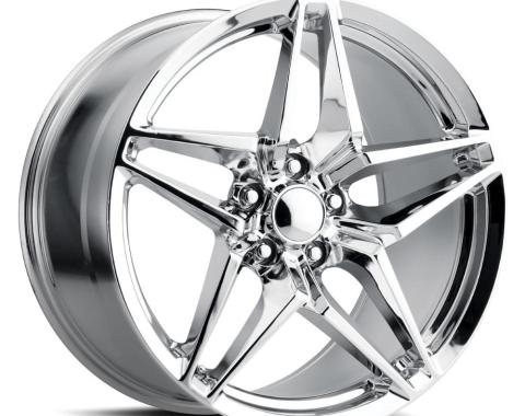 Factory Reproductions FR 29 &ndash; C7 ZR1 Corvette Replica Wheels 19x12 5x4.75 +59 HB 70.3 C7 ZR1 Chrome with Cap 29912593401