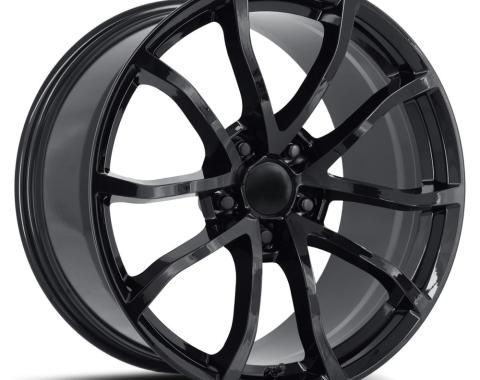 Factory Reproductions FR 25 &ndash; C7 Grandsport Corvette Replica Wheels 19x10 5x4.75 +40 HB 70.3 C7 Grandsport Gloss Black with Cap 25910403402F