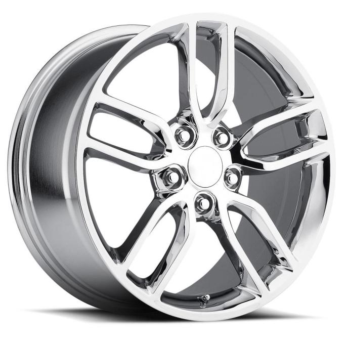 Factory Reproductions FR 26 &ndash; C7 Z51 Corvette Replica Wheels 20x10 5x4.75 +79 HB 70.3 2015 Corvette Style 26 Z51 Chrome with Cap 26010793401