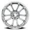 Factory Reproductions FR 25 &ndash; C7 Grandsport Corvette Replica Wheels 20x12 5x4.75 +59 HB 70.3 C7 Grandsport Corvette Chrome with Cap 25012593401F