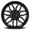 Factory Reproductions FR 401 &ndash; C8 Z06 Corvette Replica Wheels 20x12 5x4.75 +59 HB 70.3 C8 Z06 Gloss Black with Cap 401012593402F