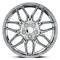 Factory Reproductions FR 401 &ndash; C8 Z06 Corvette Replica Wheels 19x8.5 5x120 +38 HB 66.9 C8 Z06 Chrome with Cap 401985382001F