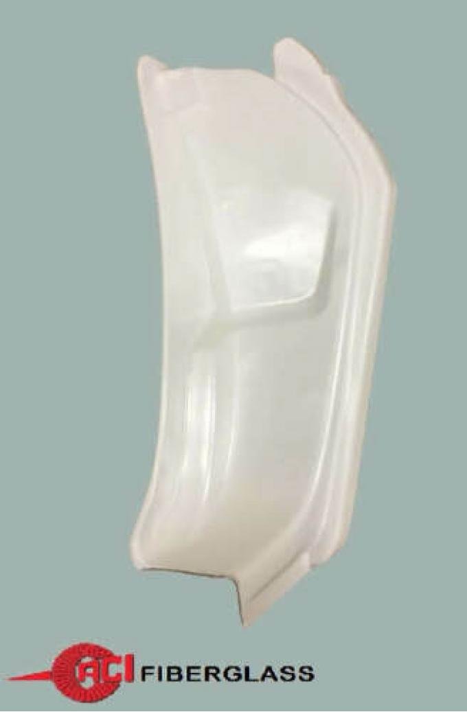 ACI Fiberglass 1963-1967 Chevrolet Corvette Convertible Door Lock Pillar, Left XMP010