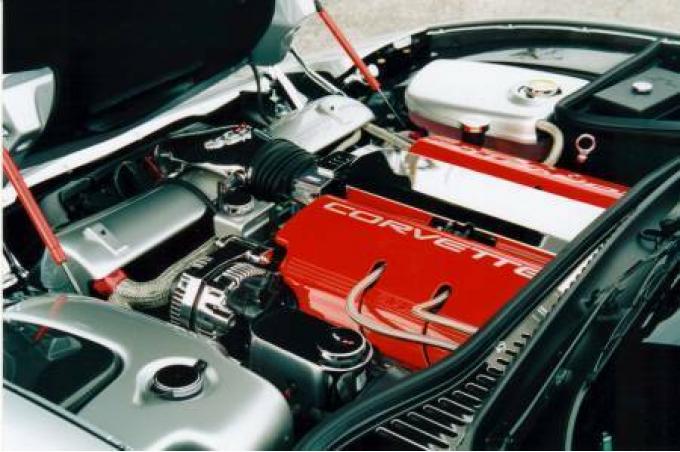 ACI Fiberglass 1997-2004 Chevrolet Corvette UnderHood Tank Reservoir Dress-Up Kit AHF070