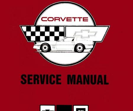 Corvette Service Manual, 1991