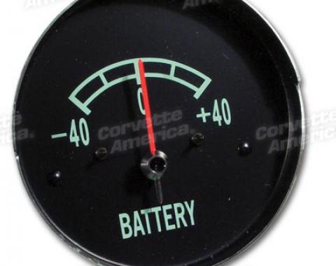 Corvette Ammeter/Battery Gauge, 1965-1967