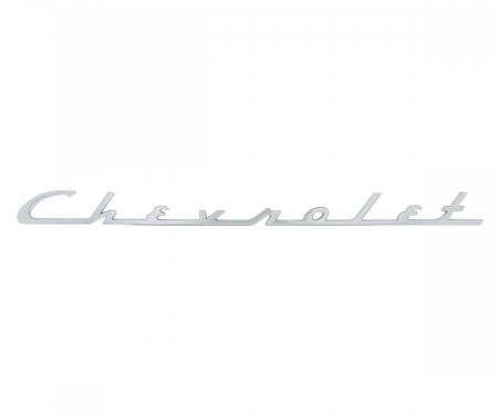 United Pacific Die-Cast "Chevrolet" Script Trunk Emblem C4032