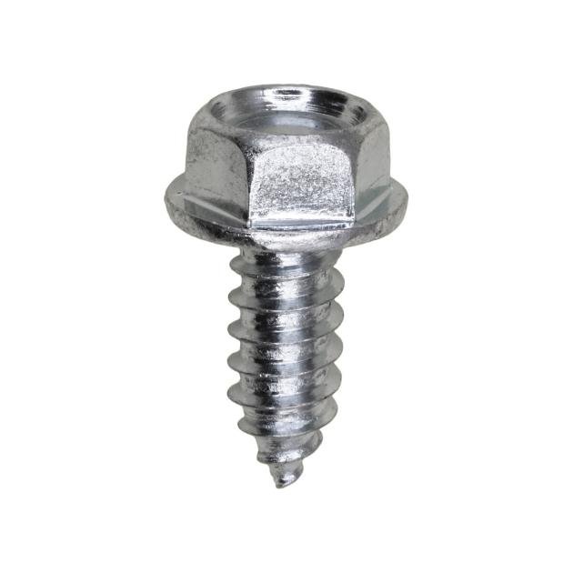 14 X 5/8'' Indented Hex Head Tapping Screw Zinc Corvette Depot