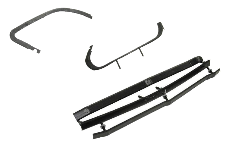 thumbnail image 2 of Primer Black Fiberglass Front & Rear Bumper Set For Chevy Corvette (1975-1979) – Direct Bolt-On 2 of 3