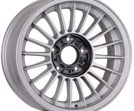 Maxilite 16x8 Alpina Style Blk/Silver 5x120 +24mm 325002