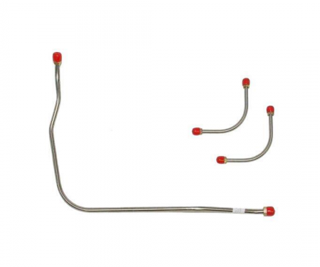 Right Stuff 1966 Chevrolet Corvette, Pre-Bent OE Steel Fuel Pump To Carb Line VPC6620