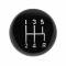 Hurst Shift Knob, 5-Speed Pattern, Black 1630125