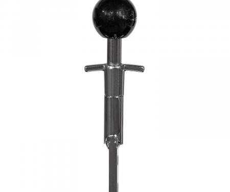 Hurst Shift Stick w/Black Knob, 1968-1982 Corvette 69110001
