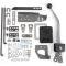 Hurst Indy SSA Universal Manual Gear Shift Lever Kit 5010002