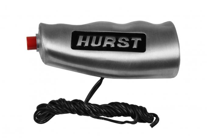 Hurst Universal T-Handle, Brushed with 12V Switch 1530010