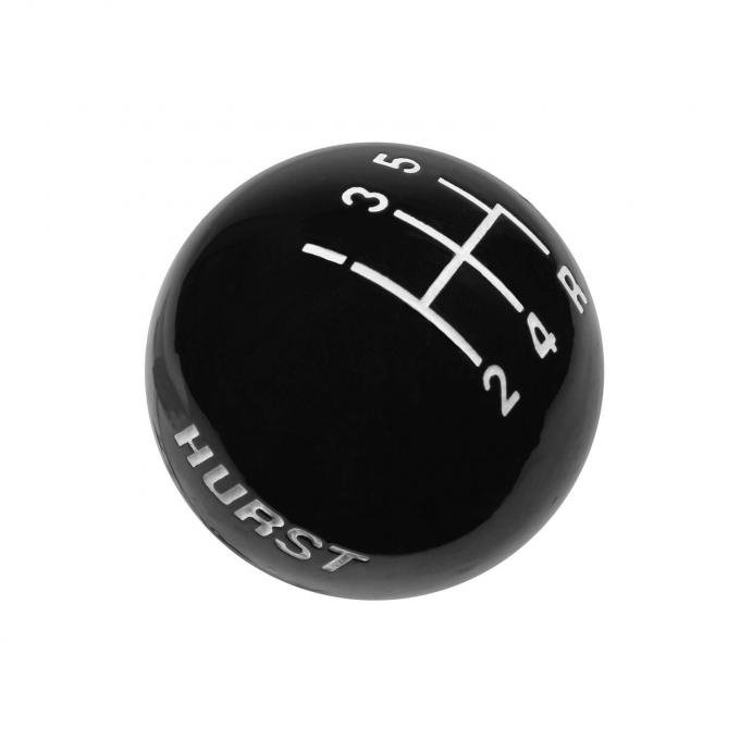 Hurst Shift Knob, 5-Speed Pattern, Black 1630125