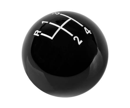 Hurst Shift Knob, 4-Speed, Black 1630103
