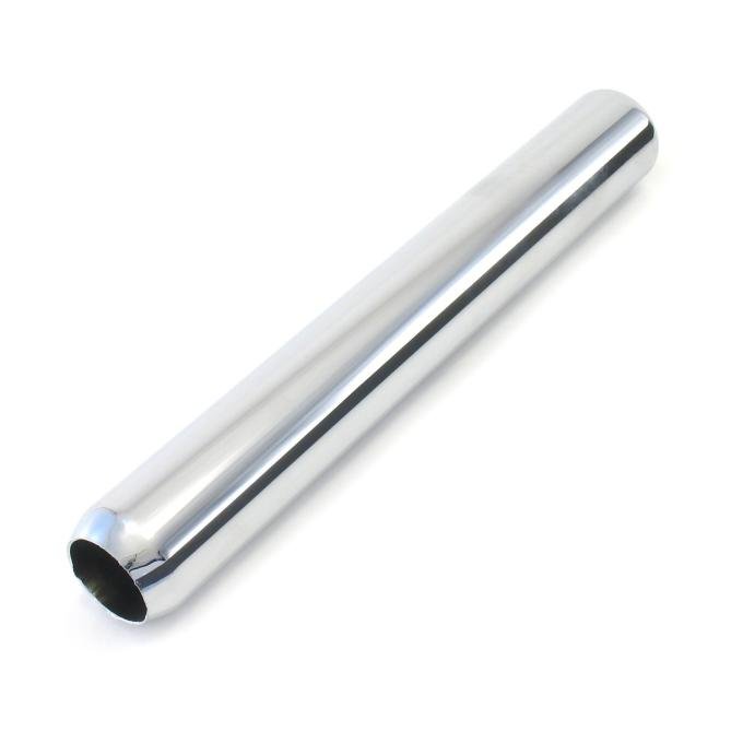 Patriot Exhaust Driveshaft Chrome Street Rod Exhaust Tip, 18" Length / 2 1/2" Inlet Diameter / 2 1/2" Outlet Diameter H1570