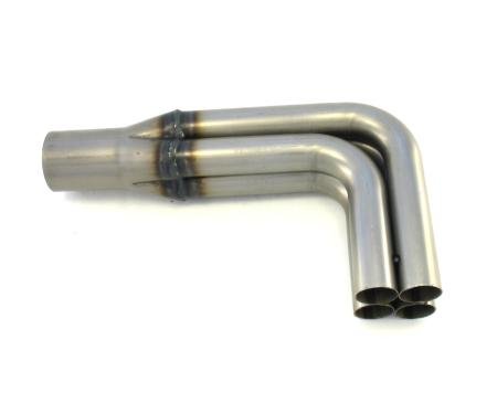 Patriot Exhaust Replacement Collectors for #H8022 Exhaust Headers, Passenger Side 90 Degree Turnout H7641