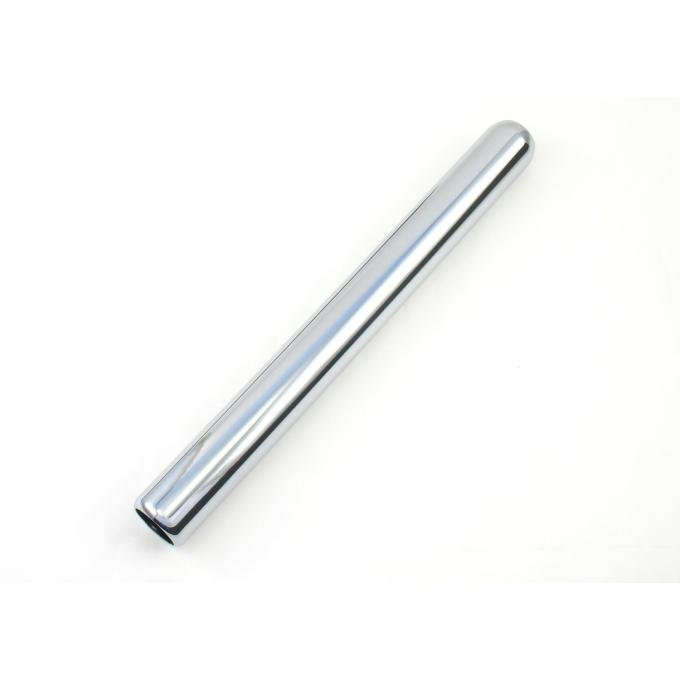 Patriot Exhaust Driveshaft Chrome Street Rod Exhaust Tip, 24" Length / 2 1/2" Inlet Diameter / 2 1/2" Outlet Diameter H1571
