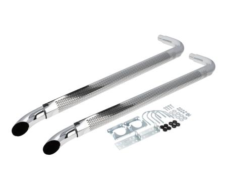Patriot Exhaust Shielded Side Pipe Exhaust, 50" Length H1050
