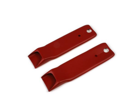 Corvette Seat Belt Inner Sleeve, 2 Required, Red, 1974-1982