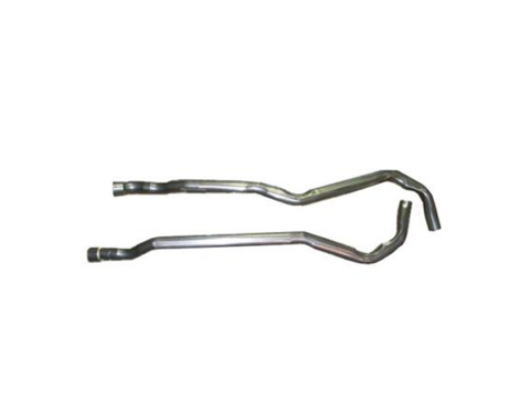 Corvette Exhaust Pipes, 327/350 Automatic High Performance, 2" to 2.5", 1968-1973