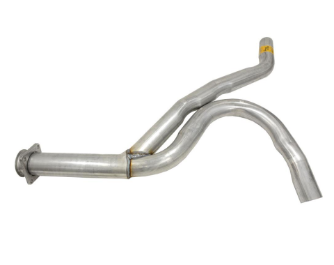 Corvette Exhaust Pipes, Y Pipe System, 1976 with A.I.R, 1975-1976