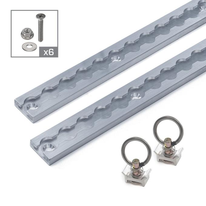 Race Ramps VersaTie Recess-Mounted Track Kit with Square Edge (Series 2) 522212