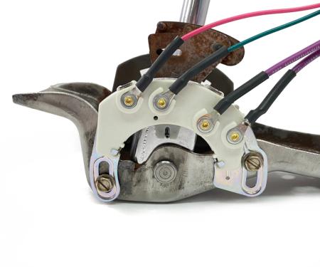 Shiftworks 1968-1982 Chevrolet Corvette Shifter Mounted Neutral Safety Switch (Intended for use with conversions. NOT a stock replacement, Switch does not have a plug on the wire ends) S522-CVT