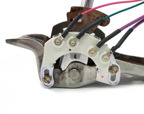 Shiftworks 1968-1982 Chevrolet Corvette Shifter Mounted Neutral Safety Switch (Intended for use with conversions. NOT a stock replacement, Switch does not have a plug on the wire ends) S522-CVT