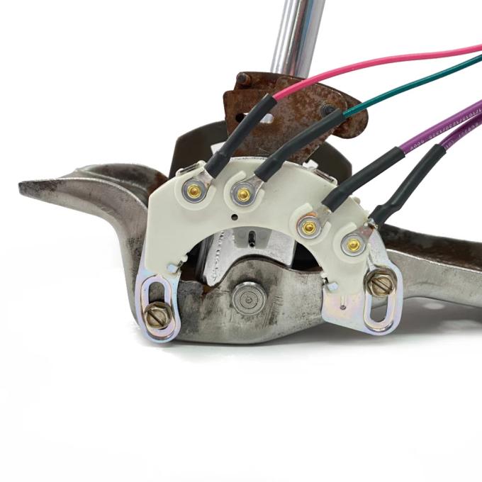 Shiftworks 1968-1982 Chevrolet Corvette Shifter Mounted Neutral Safety Switch (Intended for use with conversions. NOT a stock replacement, Switch does not have a plug on the wire ends) S522-CVT